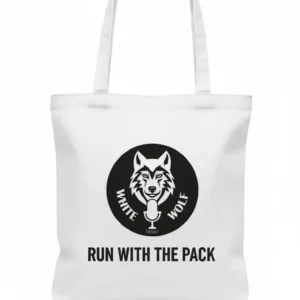 Bolsa tote “run with the pack”