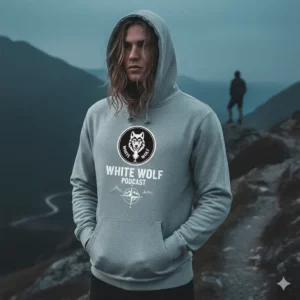 Sudadera white wolf